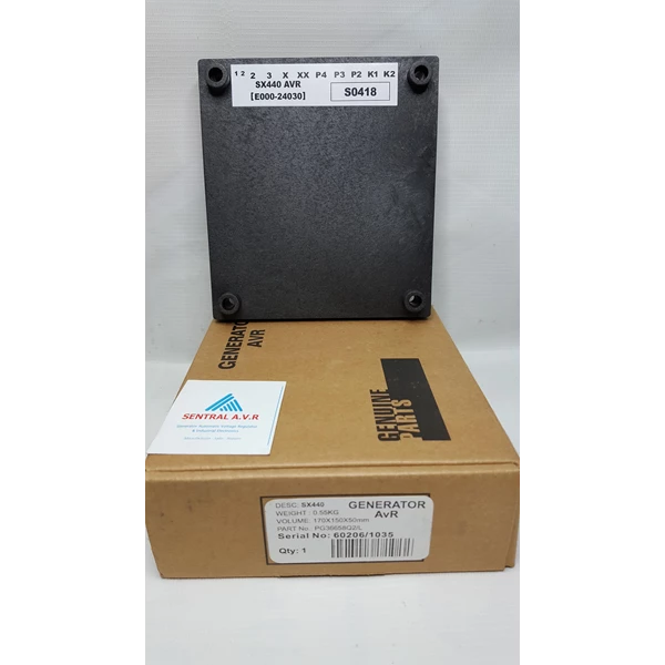 AVR / Automatic Voltage Regulator Genset SX-440 Grey